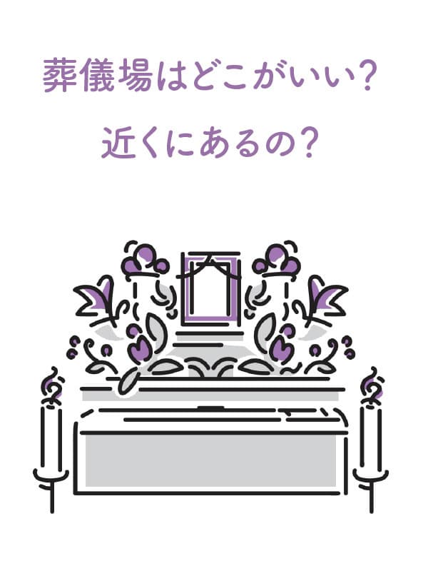 葬儀場はどこ?