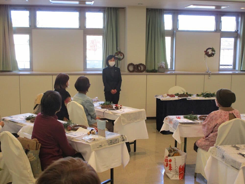 Xmasリースづくり講座