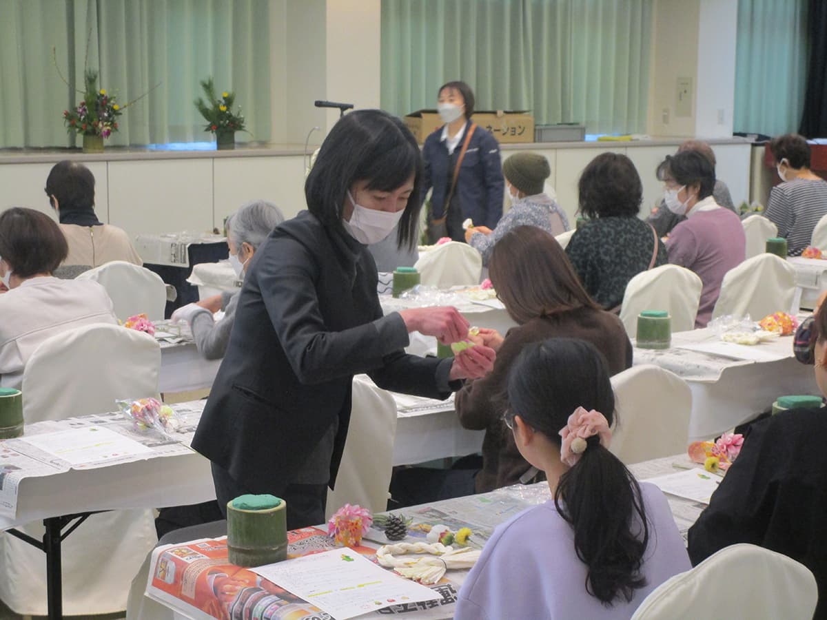 花さいだんフラワーアレンジメント講座