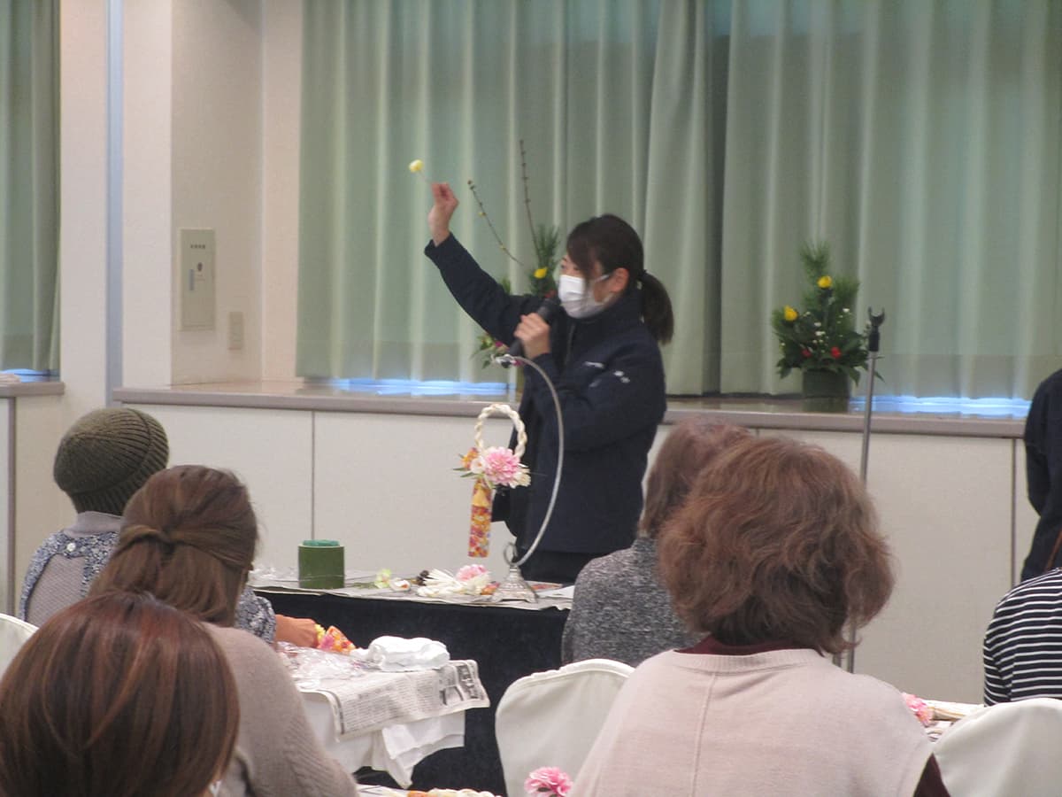 花さいだんフラワーアレンジメント講座